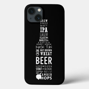 iPhone 13 Case La bière a formé l'iPhone 7, cas dur d'Apple de