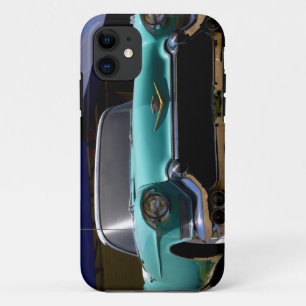Coque iPhone 11 La Cadillac décapotable verte d'Elvis Presley à