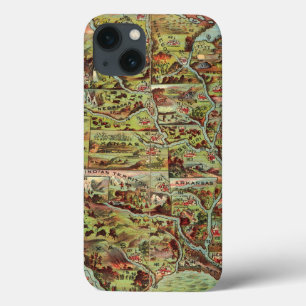 Coques Pour iPhone La carte des enfants des Etats-Unis