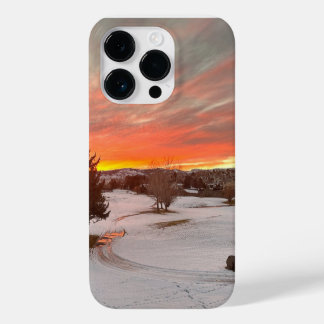 Coque Pour iPhone 14 Pro La chaîne de montagnes de Sierra Nevada