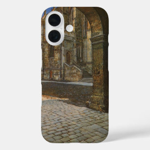 Coque Pour iPhone 16 La chapelle du collège d'Eton par Anna Alma Tadema