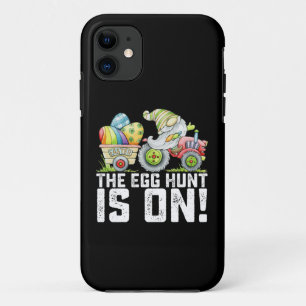 Case-Mate iPhone Case La chasse aux œufs est sur Gnome drôle de Pâques