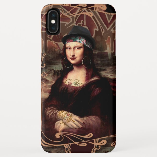 Coques Case-Mate iPhone La Chola Mona Lisa Mexicaine (Dos)