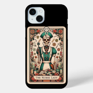 Coque iPhone 15 Mini La collection de cartes de soins infirmiers