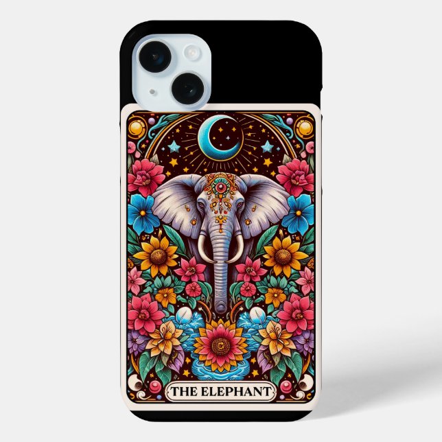 Coques Case-Mate iPhone La collection Elephant Spirit Tarot Deck (Verso)