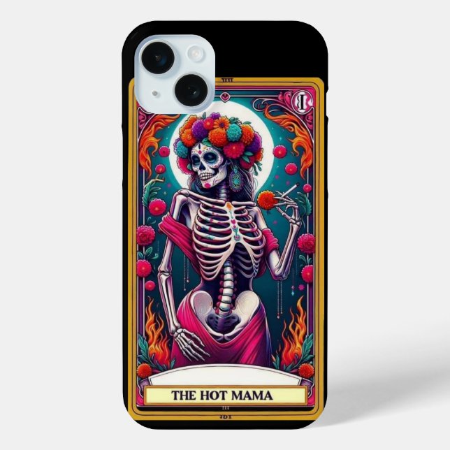 Coques Case-Mate iPhone La collection Hot Mama Tarot Card (Verso)