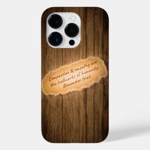 Coque Pour iPhone 14 Pro La compassion et l'empathie sont les marques de l'