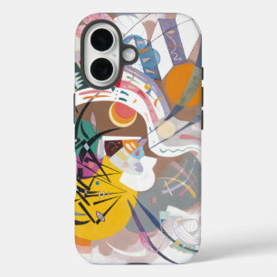 Coque Pour iPhone 16 La courbe dominante de Kandinsky Peinture d'art Ab