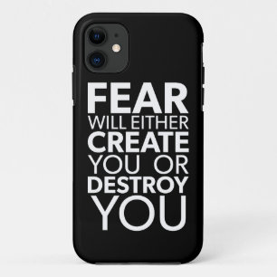 Coque Case-Mate Pour iPhone La crainte vous créera ou détruira - inspirés