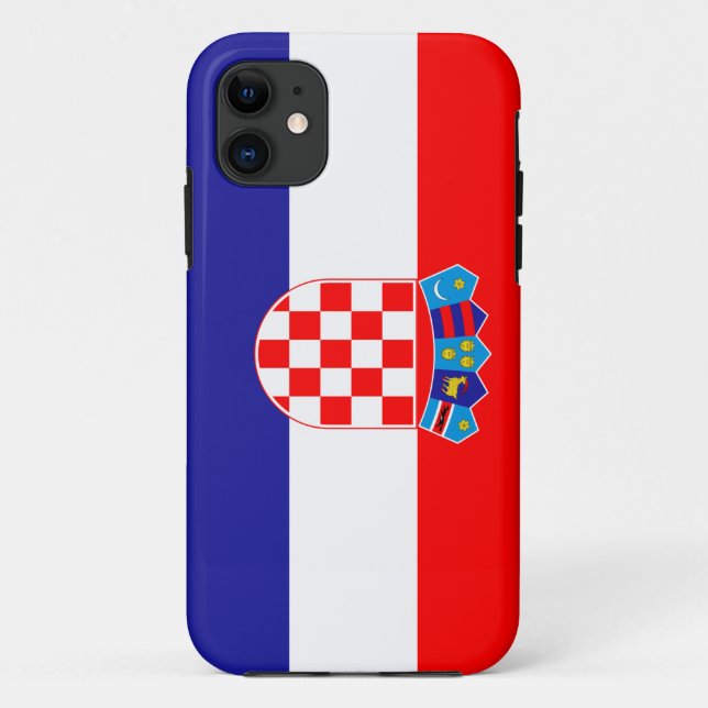 Coques Case-Mate iPhone La Croatie Hrvatska (Dos)
