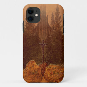 Coque Case-Mate Pour iPhone La croix dans les montagnes, 1812 (huile sur la