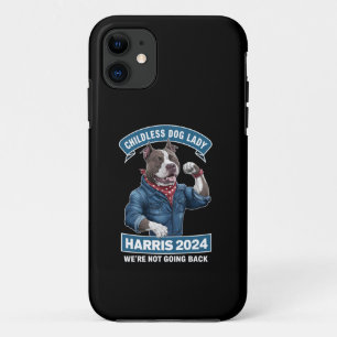 Case-Mate iPhone Case La Dame des Chiens Sans Enfants Vote Kamala Electi