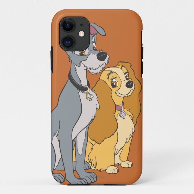 Coques Case-Mate iPhone La Dame et le Tramp se tiennent ensemble (Dos)