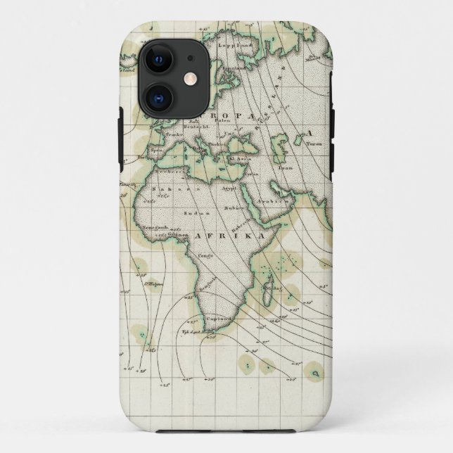 Coques Case-Mate iPhone La déclinaison magnétique du monde (Dos)