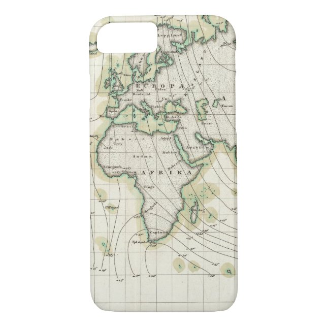 Coques Case-Mate iPhone La déclinaison magnétique du monde (Dos)