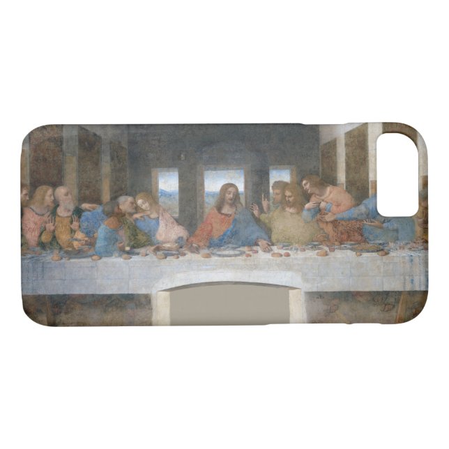 Coques Case-Mate iPhone La Dernière Cène, Léonard de Vinci, 1495-1498 (Dos (Horizontal))