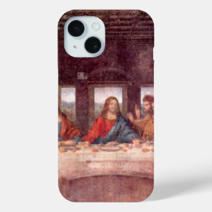 Coque Pour iPhone 15 La Dernière soupe de Léonard de Vinci