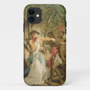Coque iPhone 11 La famille de arrangement attaquée par des