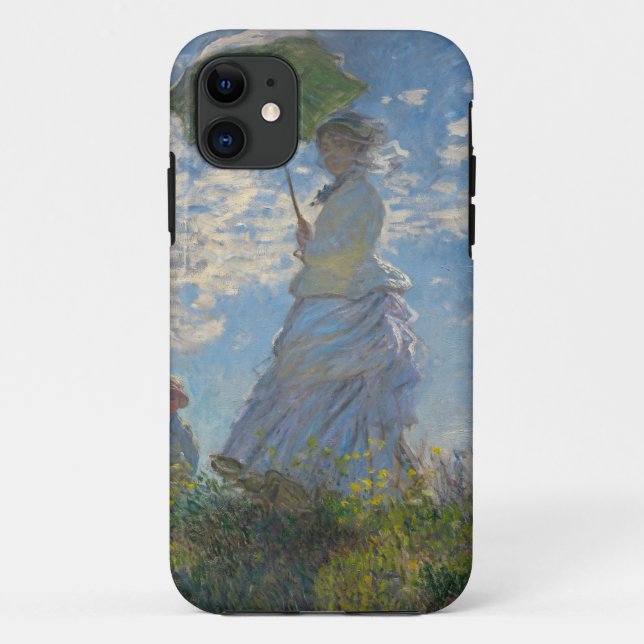 Coques Case-Mate iPhone La Femme de Monet avec parasol (Dos)