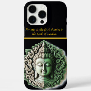 Coques iPhone 16 Pro Max La feuille bouddhiste sculptée par AI