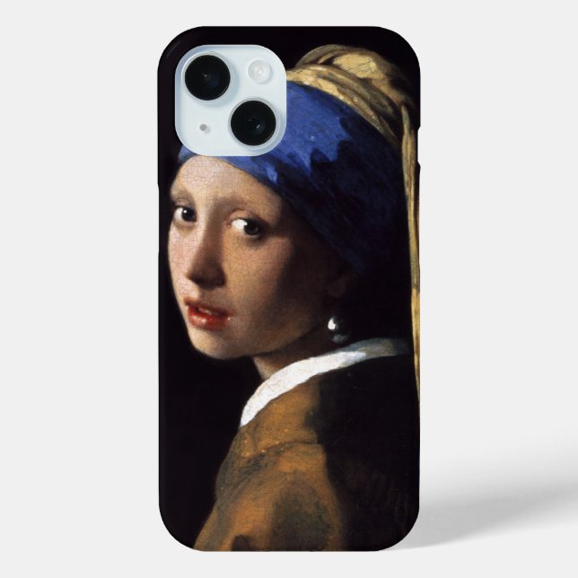 Coques Case-Mate iPhone La fille avec une perle oreille par Johannes Verme (Verso)