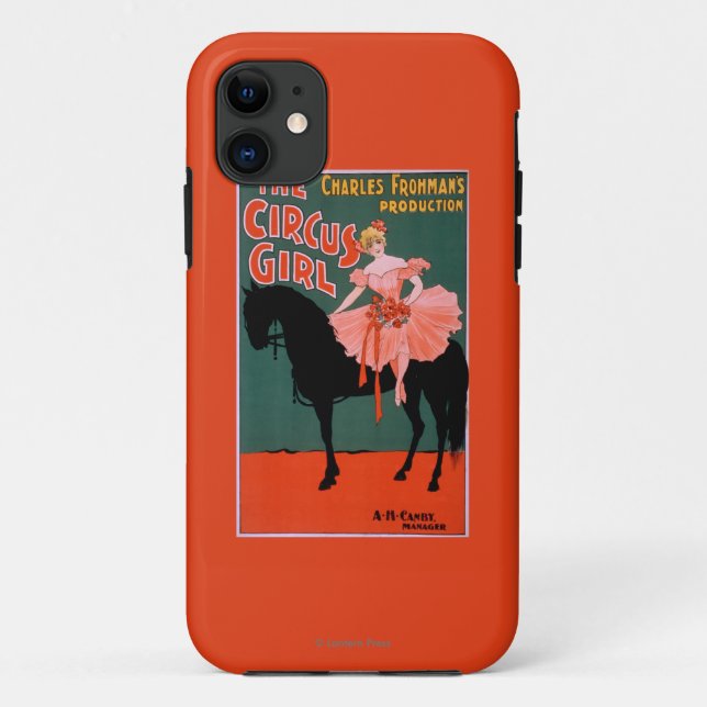 Coques Case-Mate iPhone La fille de cirque - femme sur le Theatrical de (Dos)