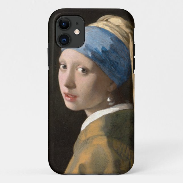 Coques Case-Mate iPhone La fille de Vermeer avec une oreille perle (Dos)