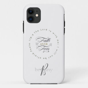 Case-Mate iPhone Case La foi sur la peur Motivation personnalisée