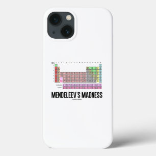 Case-Mate iPhone Case La folie de Mendeleev Tableau périodique des éléme