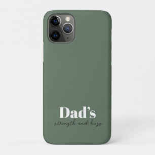 Case-Mate iPhone Case La force et les câlins de papa - Cadeau de Fête de