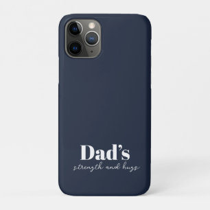 Case-Mate iPhone Case La force et les câlins de papa - Cadeau de Fête de