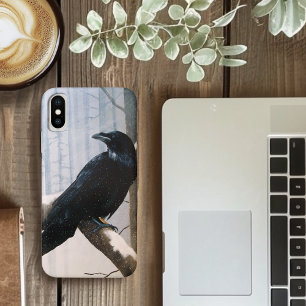 Case-Mate iPhone Case La forêt de Raven d'hiver