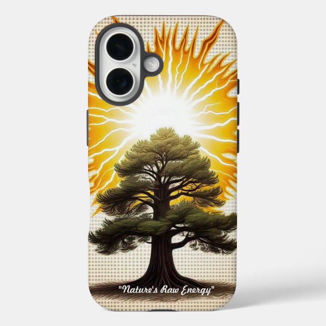 Coques Case-Mate iPhone "La fureur de la nature" (Verso)