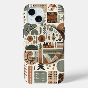 Coque Pour iPhone 15 La géométrie de la nature