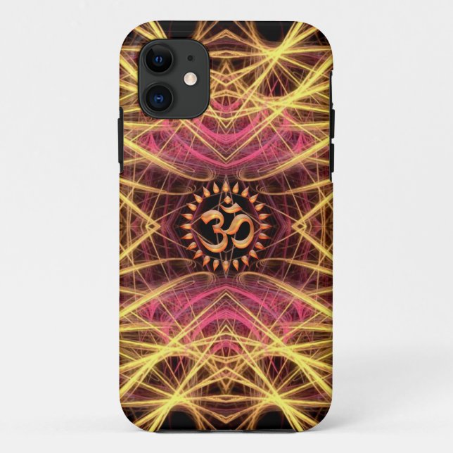 Coques Case-Mate iPhone La géométrie d'or filète l'iPhone fait sur (Dos)