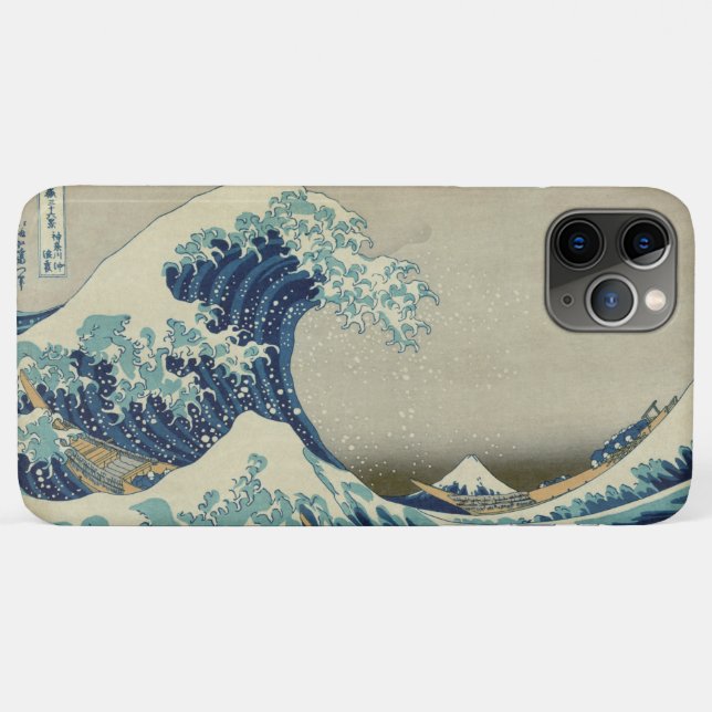 Coques Case-Mate iPhone La grande vague (Dos (Horizontal))