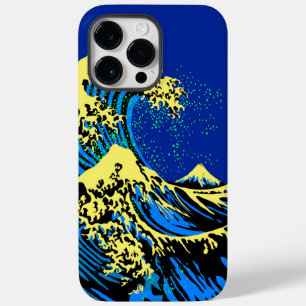 Coque Pour Pour iPhone 14 Pro Max La grande vague Hokusai en style pop art