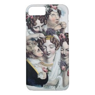 Coques Pour iPhone La jeune mariée, c.1820 (litho)