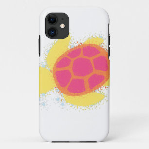 Coque iPhone 11 La jolie tortue de mer