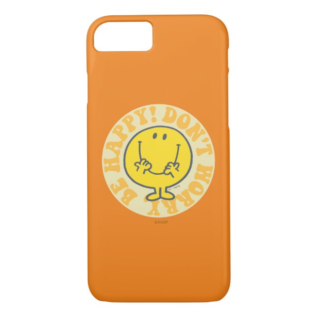 Coques Case-Mate iPhone La joyeuse devise de M. Happy (Dos)