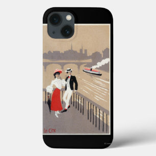 Coques Pour iPhone La La citent la scène d'art déco
