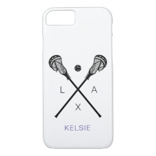 Coque Case-Mate Pour iPhone La lacrosse des femmes colle LAX