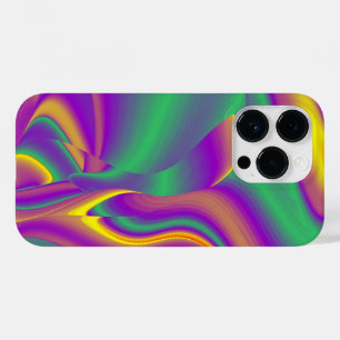 Coque Pour iPhone 14 Pro La magie des couleurs Abstrait Rainbowart 3D