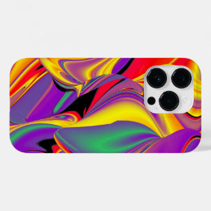 Coque Pour iPhone 14 Pro La magie des couleurs Abstrait Rainbowart 3D