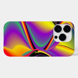 Coque Pour iPhone 14 Pro La magie des couleurs Abstrait Rainbowart 3D