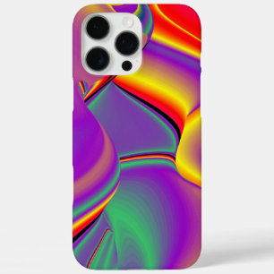 Coques iPhone 16 Pro Max La magie des couleurs Abstrait Rainbowart 3D