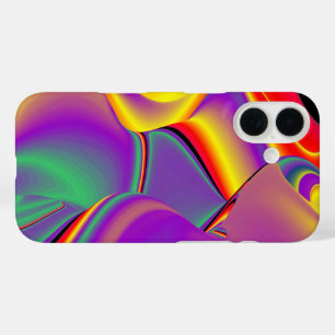 Coque Pour iPhone 16 La magie des couleurs Abstrait Rainbowart 3D
