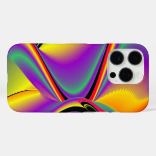 Coques iPhone 16 Pro La magie des couleurs Abstrait Rainbowart 3D
