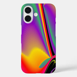 Coque Pour iPhone 16 La magie des couleurs Abstrait Rainbowart 3D