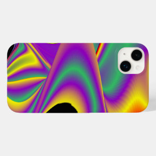 Coque Pour iPhone 14 Plus La magie des couleurs Abstrait Rainbowart 3D